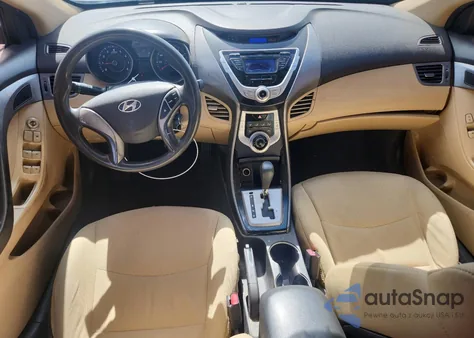 2011 Hyundai Elantra Gls из США, поврежденный, VIN 5NPDH4AE8BH038691